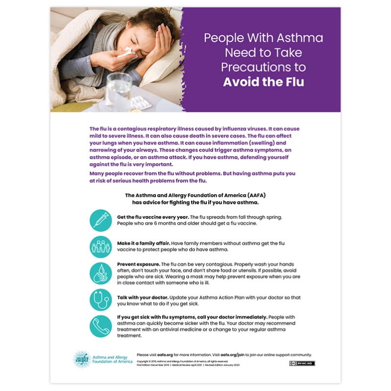 Avoid the Flu (Eng-Pack of 10)