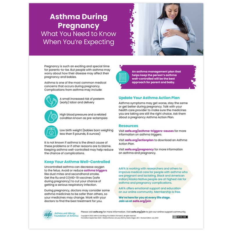 Asthma During Pregnancy (Eng-PDF)